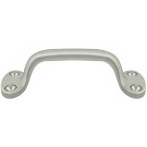 Deltana [WP27U15] Solid Brass Window Sash Pull - Utility - Brushed Nickel Finish - 6" L