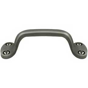 Deltana [WP27U15A] Solid Brass Window Sash Pull - Utility - Antique Nickel Finish - 6" L