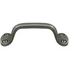 Deltana [WP27U15A] Solid Brass Window Sash Pull - Utility - Antique Nickel Finish - 6&quot; L