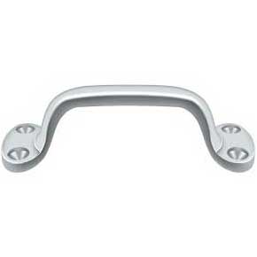 Deltana [WP27U26] Solid Brass Window Sash Pull - Utility - Polished Chrome Finish - 6" L