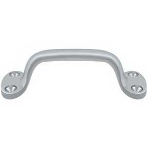 Deltana [WP27U26D] Solid Brass Window Sash Pull - Utility - Brushed Chrome Finish - 6" L