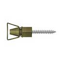 Deltana [SDH101U5] Solid Brass Interior Shutter Bullet Catch - Antique Brass Finish - 1 1/4" L