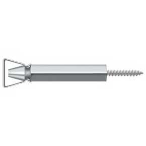 Deltana [SDH103U26] Solid Brass Interior Shutter Bullet Catch - Polished Chrome Finish - 3 1/4" L