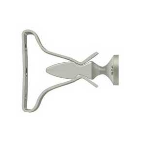 Deltana [SDH193U15] Solid Brass Interior Shutter Bullet Catch - Plate Mount - Brushed Nickel Finish - 2 1/2" L