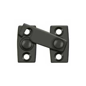 Deltana [SB3058U10B] Solid Brass Interior Shutter Flip Latch - Oil Rubbed Bronze Finish - 1 1/2" L