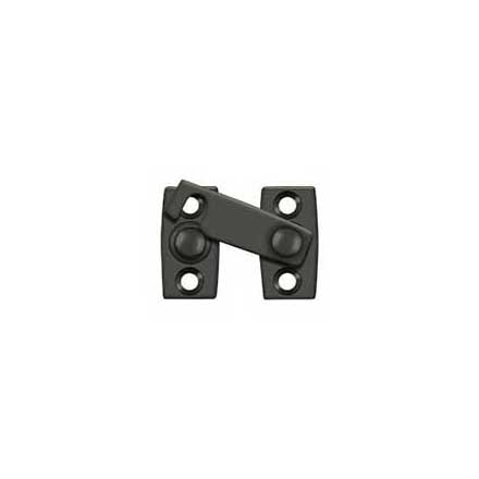 Deltana [SB3058U10B] Solid Brass Interior Shutter Flip Latch - Oil Rubbed Bronze Finish - 1 1/2&quot; L