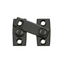 Deltana [SB3058U10B] Solid Brass Interior Shutter Flip Latch - Oil Rubbed Bronze Finish - 1 1/2&quot; L