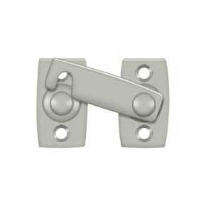 Deltana [SB3178U15] Solid Brass Interior Shutter Flip Latch - Brushed Nickel Finish - 2" L