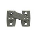 Deltana [SB3178U15A] Solid Brass Interior Shutter Flip Latch - Antique Nickel Finish - 2" L