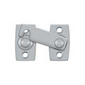 Deltana [SB3178U26D] Solid Brass Interior Shutter Flip Latch - Brushed Chrome Finish - 2" L