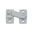 Deltana [SB3178U26D] Solid Brass Interior Shutter Flip Latch - Brushed Chrome Finish - 2" L