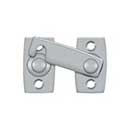 Deltana [SB3178U26D] Solid Brass Interior Shutter Flip Latch - Brushed Chrome Finish - 2&quot; L