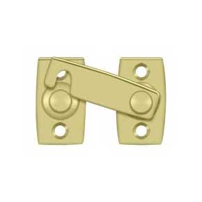 Deltana [SB3178U3] Solid Brass Interior Shutter Flip Latch - Polished Brass Finish - 2" L