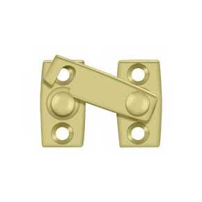 Deltana [SB3058U3] Solid Brass Interior Shutter Flip Latch - Polished Brass Finish - 1 1/2" L