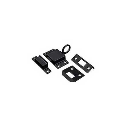 Deltana [TC80U19] Solid Brass Window Transom Catch - Paint Black Finish - 2 1/4" L