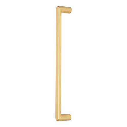 Elements [105-12BG] Die Cast Zinc Appliance/Door Pull Handle - Gibson Series - Brushed Gold Finish - 12&quot; C/C - 12 3/4&quot; L