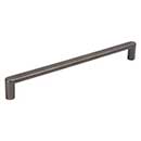 Elements [105-12BNBDL] Die Cast Zinc Appliance/Door Pull Handle - Gibson Series - Brushed Pewter Finish - 12" C/C - 12 3/4" L