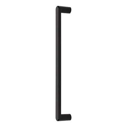 Elements [105-12MB] Die Cast Zinc Appliance/Door Pull Handle - Gibson Series - Matte Black Finish - 12&quot; C/C - 12 3/4&quot; L