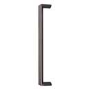 Elements [827-12BNBDL] Die Cast Zinc Appliance/Door Pull Handle - Walker 1 Series - Brushed Pewter Finish - 12" C/C - 12 1/2" L