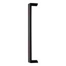 Elements [827-12MB] Die Cast Zinc Appliance/Door Pull Handle - Walker 1 Series - Matte Black Finish - 12" C/C - 12 1/2" L