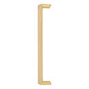 Elements [827-12BG] Die Cast Zinc Appliance/Door Pull Handle - Walker 1 Series - Brushed Gold Finish - 12" C/C - 12 1/2" L