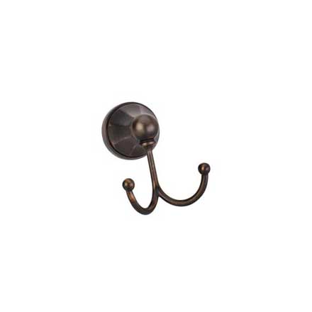 Elements [BHE3-02DBAC] Die Cast Zinc Robe Hook - Newbury Series - Brushed Oil Rubbed Bronze Finish