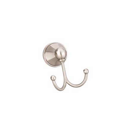 Elements [BHE3-02SN] Die Cast Zinc Robe Hook - Newbury Series - Satin Nickel Finish