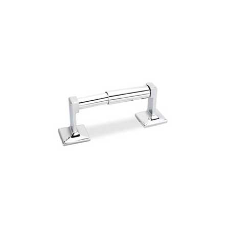 Elements [BHE1-01PC] Die Cast Zinc Toilet Tissue Holder - Two Post - Bridgeport Series - Polished Chrome Finish