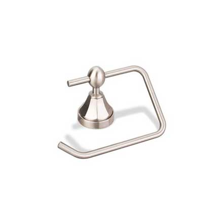 Elements [BHE3-01SN] Die Cast Zinc Toilet Tissue Holder - Single Arm - Newbury Series - Satin Nickel Finish