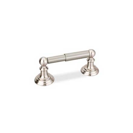 Elements [BHE5-01SN] Die Cast Zinc Toilet Tissue Holder - Two Post - Fairview Series - Satin Nickel Finish