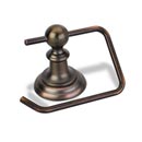Elements [BHE5-07DBAC] Die Cast Zinc Toilet Tissue Holder - Single Arm - Fairview Series - Brushed Oil Rubbed Bronze Finish
