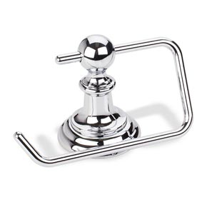 Elements [BHE5-07PC] Die Cast Zinc Toilet Tissue Holder - Single Arm - Fairview Series - Polished Chrome Finish