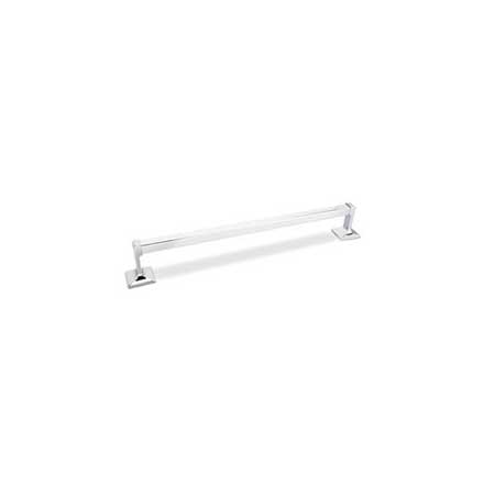 Elements [BHE1-04PC] Die Cast Zinc Single Towel Bar - Bridgeport Series - Polished Chrome Finish - 24" C/C