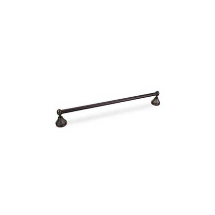 Elements [BHE3-03DBAC] Die Cast Zinc Single Towel Bar - Newbury Series - Brushed Oil Rubbed Bronze Finish - 18&quot; C/C