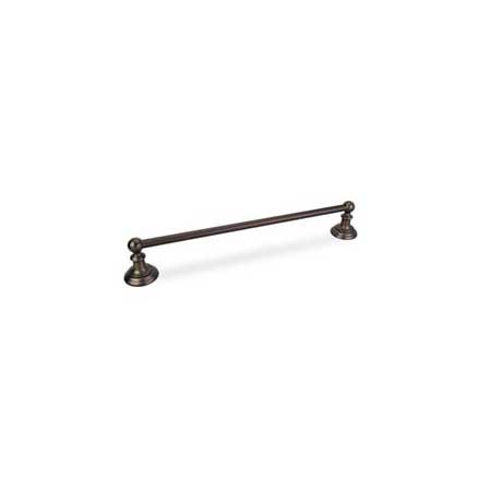 Elements [BHE5-03DBAC] Die Cast Zinc Single Towel Bar - Fairview Series - Brushed Oil Rubbed Bronze Finish - 18&quot; C/C