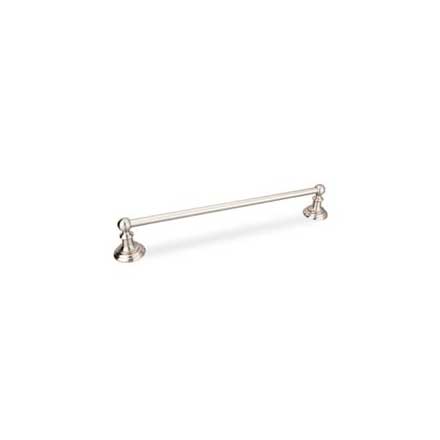 Elements [BHE5-03SN] Die Cast Zinc Single Towel Bar - Fairview Series - Satin Nickel Finish - 18&quot; C/C