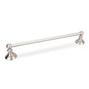 Elements [BHE5-03SN] Die Cast Zinc Single Towel Bar - Fairview Series - Satin Nickel Finish - 18" C/C