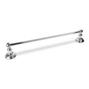 Elements [BHE5-04PC] Die Cast Zinc Single Towel Bar - Fairview Series - Polished Chrome Finish - 24&quot; C/C