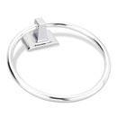 Elements [BHE1-06PC] Die Cast Zinc Single Towel Ring - Bridgeport Series - Polished Chrome Finish