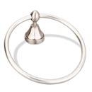 Elements [BHE3-06SN] Die Cast Zinc Single Towel Ring - Newbury Series - Satin Nickel Finish