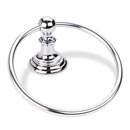 Elements [BHE5-06PC] Die Cast Zinc Single Towel Ring - Fairview Series - Polished Chrome Finish