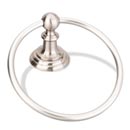 Elements [BHE5-06SN] Die Cast Zinc Single Towel Ring - Fairview Series - Satin Nickel Finish