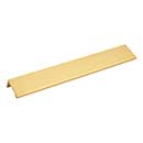 Elements [A500-10ABG] Aluminum Cabinet Edge Pull - Edgefield Series - Brushed Gold Finish - 114mm C/C - 10&quot; L