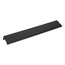 Elements [A500-10MB] Aluminum Cabinet Edge Pull - Edgefield Series - Matte Black Finish - 114mm C/C - 10&quot; L