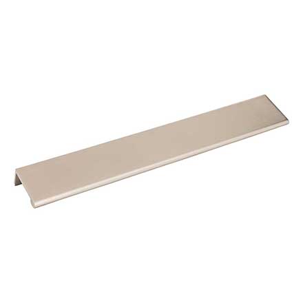 Elements [A500-10SN] Aluminum Cabinet Edge Pull - Edgefield Series - Satin Nickel Finish - 114mm C/C - 10" L
