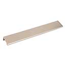 Elements [A500-10SN] Aluminum Cabinet Edge Pull - Edgefield Series - Satin Nickel Finish - 114mm C/C - 10" L