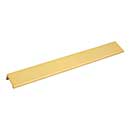Elements [A500-12ABG] Aluminum Cabinet Edge Pull - Edgefield Series - Brushed Gold Finish - 90mm C/C - 12&quot; L
