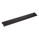 Elements [A500-12MB] Aluminum Cabinet Edge Pull - Edgefield Series - Matte Black Finish - 90mm C/C - 12&quot; L