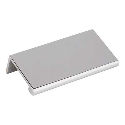 Elements [A500-3PC] Aluminum Cabinet Edge Pull - Edgefield Series - Polished Chrome Finish - 60mm C/C - 3" L