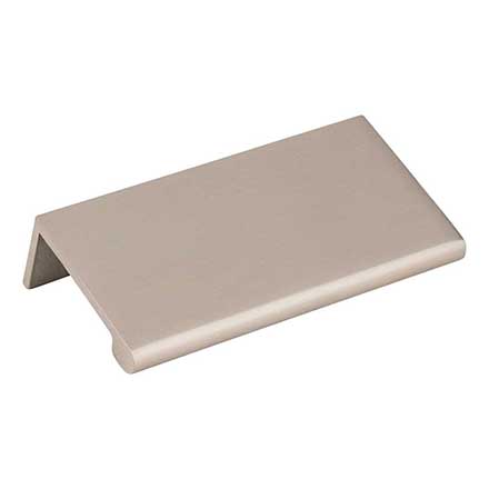 Elements [A500-3SN] Aluminum Cabinet Edge Pull - Edgefield Series - Satin Nickel Finish - 60mm C/C - 3&quot; L